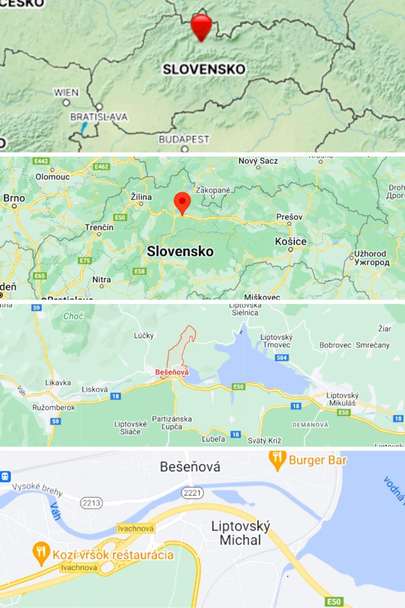 Apartman Nad Riekou Bešeňová Zewnętrze zdjęcie